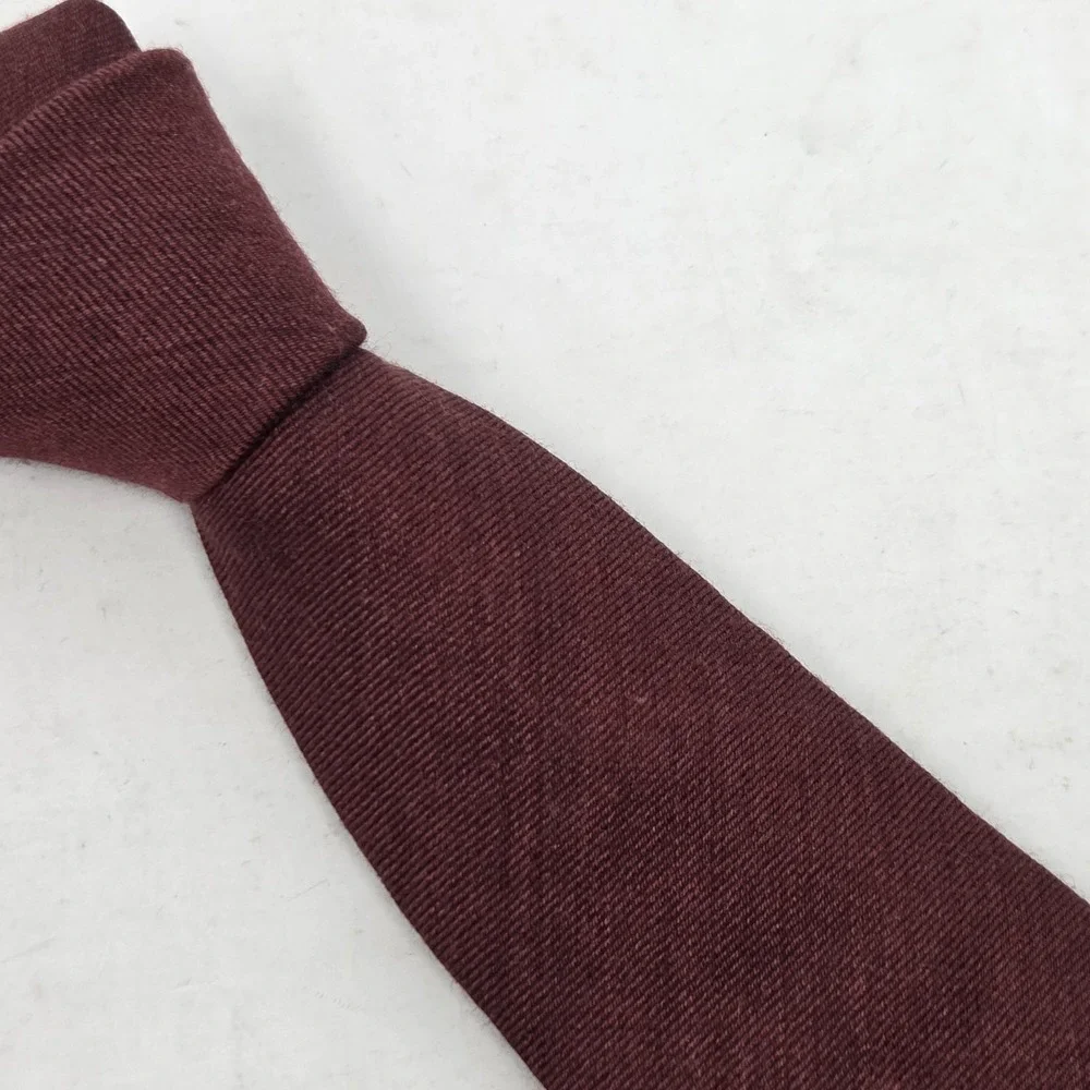 SUITSUPPLY Men's SEVENFOLD Wool/Silk Necktie 60